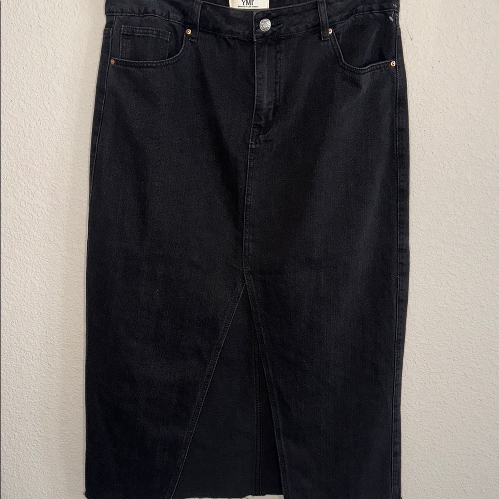 YMI Black Pencil Skirt